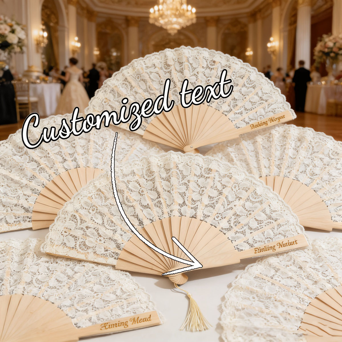 Personalized Engraved Lace Fol - Tassel Fringe Trim review and price