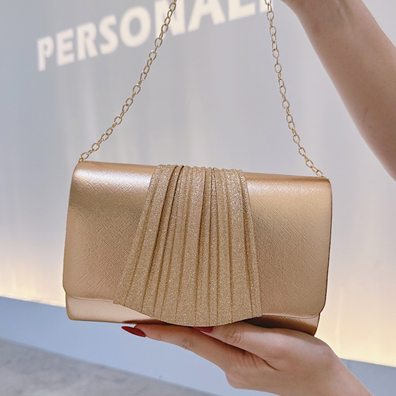 Golden Small Evening Clutch Ba - Tassel Fringe Trim review and price