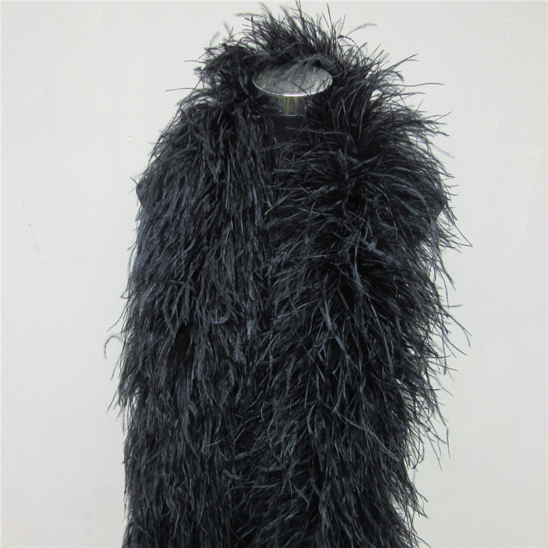 2 Meters 6 Layer White Natural - Feather Trim Marabou review and price