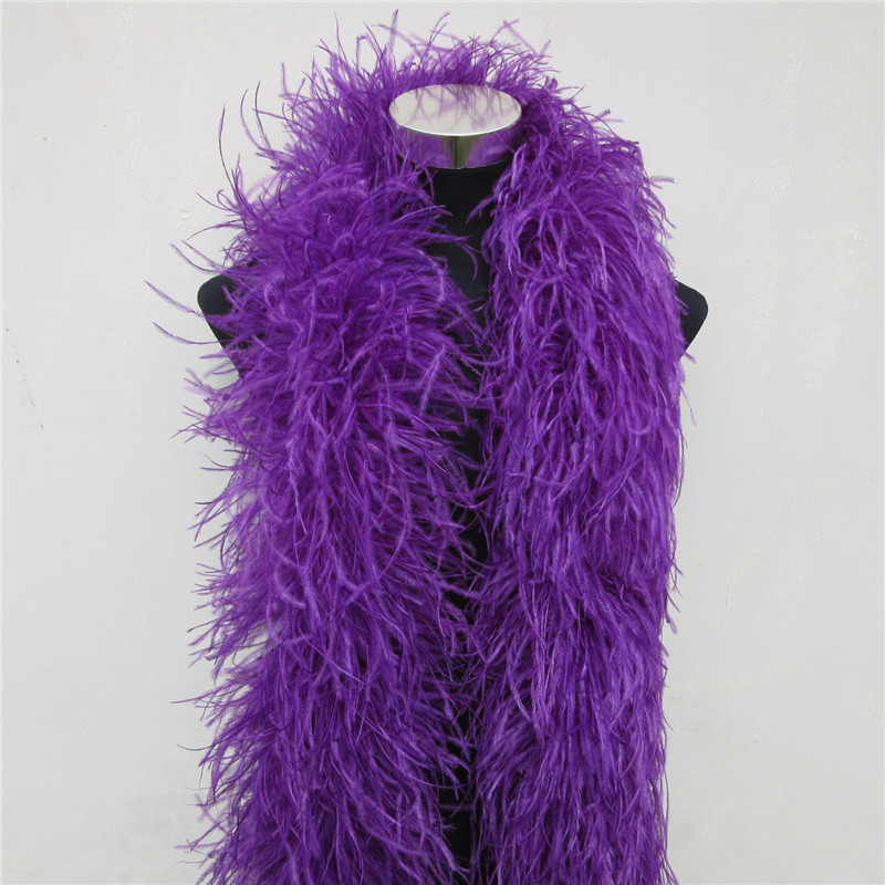 2 Meters 6 Layer White Natural - Feather Trim Marabou review and price