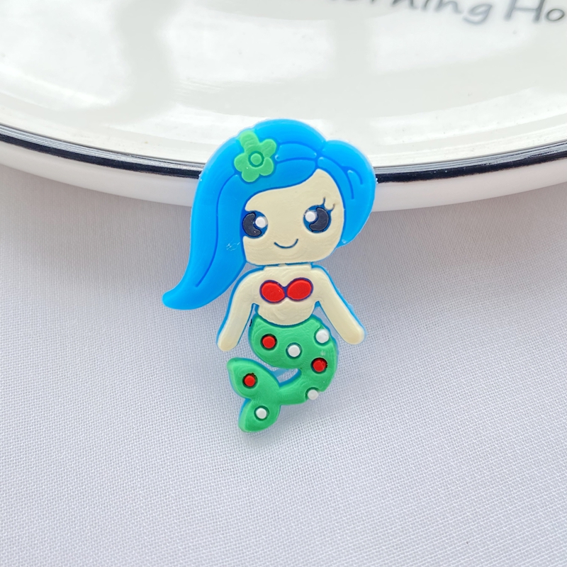 10pcs New Cute Cartoon Mermaid - Embellishment Glue Craft review and price