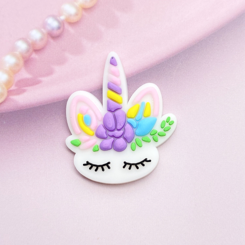 12pcs Cute Mini Unicorn head P - Embellishment Glue Craft review and price