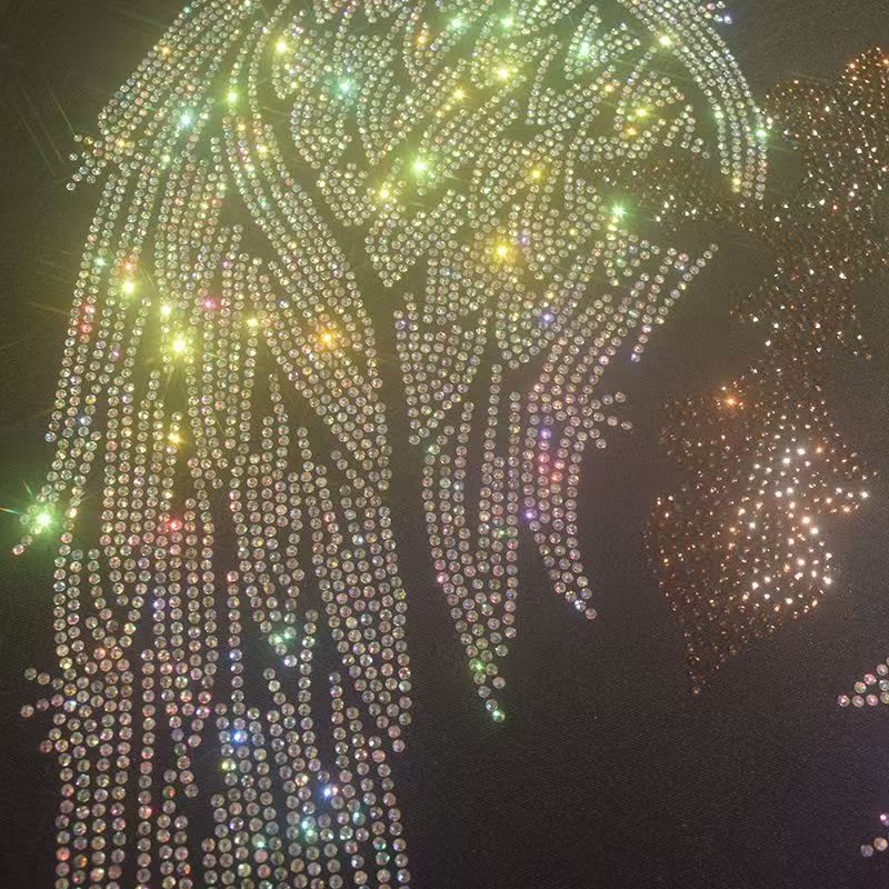 Stylish DIY Clothes Stickers:  - Hotfix Rhinestone Sheet review and price
