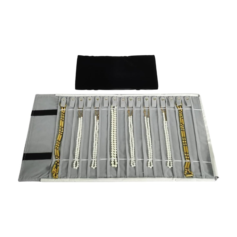 Travel Jewelry Organizer Case  - Velvet Ribbon Roll review and price