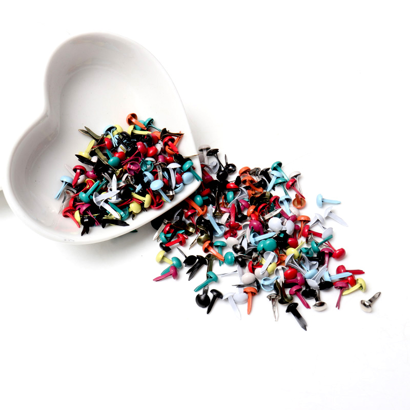 100pcs Mixed Multicolor Round  - Embellishments For Scrapbooking review and price