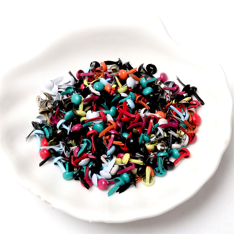 100pcs Mixed Multicolor Round  - Embellishments For Scrapbooking review and price