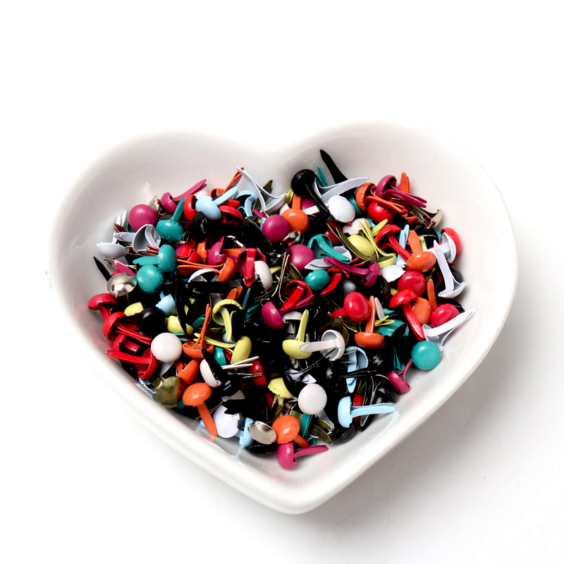 100pcs Mixed Multicolor Round  - Embellishments For Scrapbooking review and price