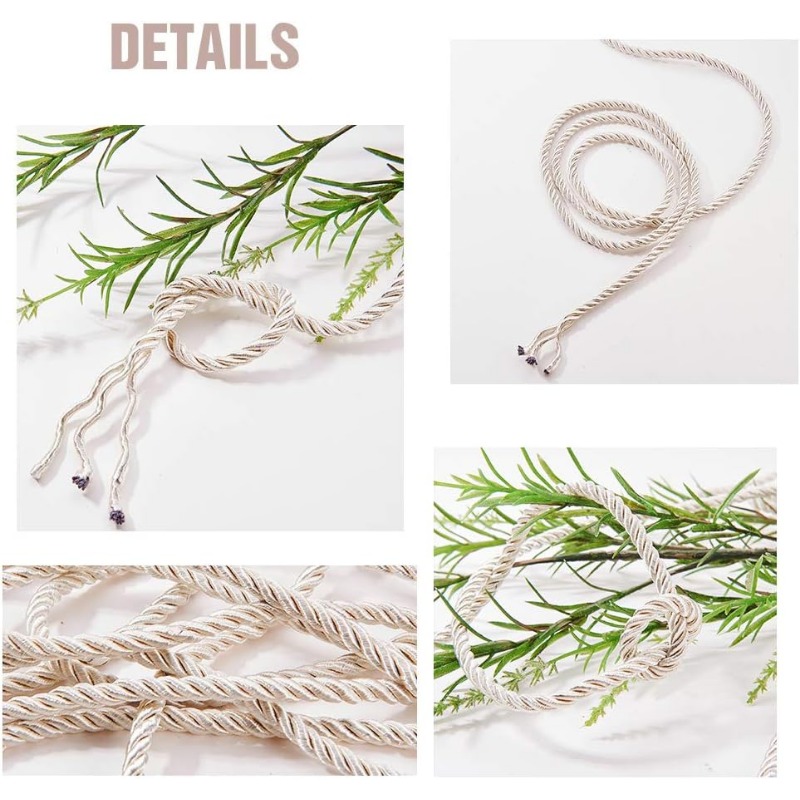 About 50 Feet Craft Nylon Rope - Cord Trim Twisted review and price